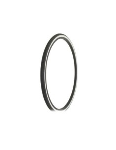 Tire 27 x 1 1/4 Black/White Side Wall HF-153.